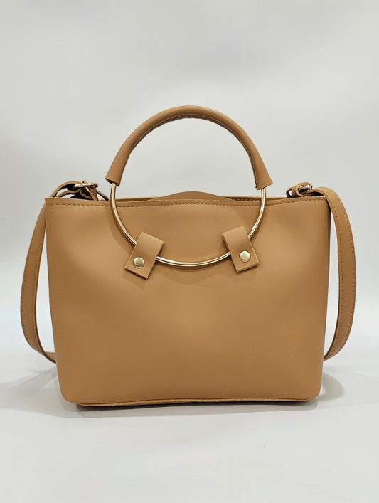 Floral Grace Bag Mustard