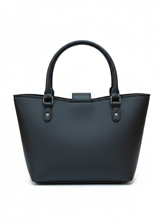 Chic Chain Handle Bag (Black)