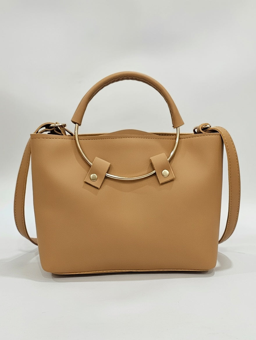 Floral Grace Bag Mustard