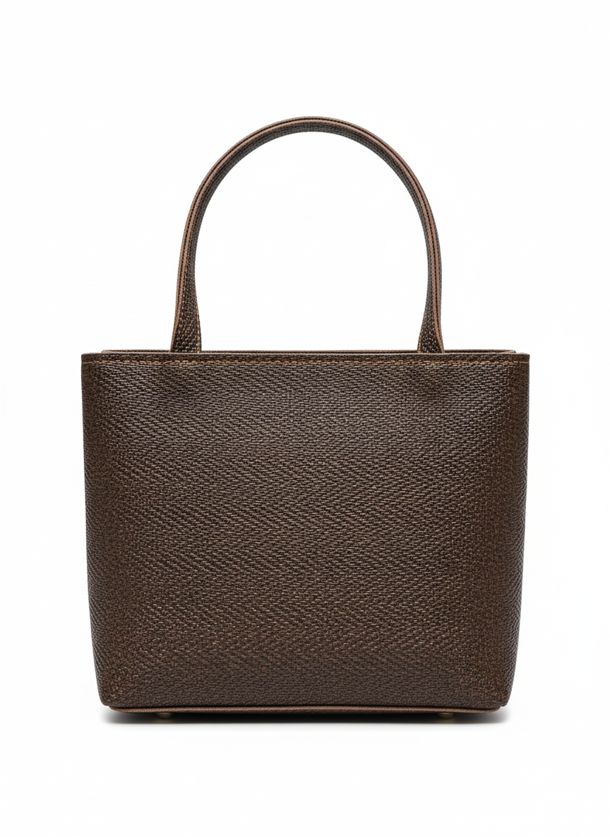 Bow Charm Dark Brown