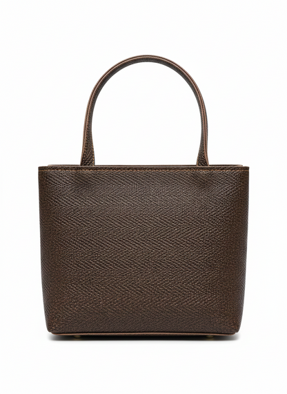 Bow Charm Dark Brown