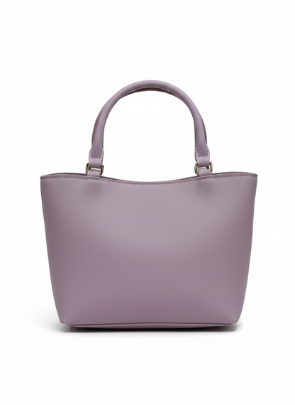 Chic Chain Handle Bag (Purple)