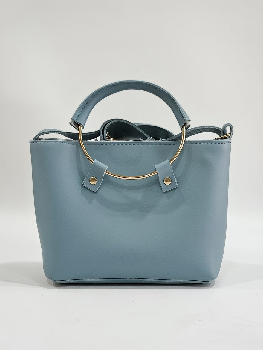 Floral Grace Bag Green