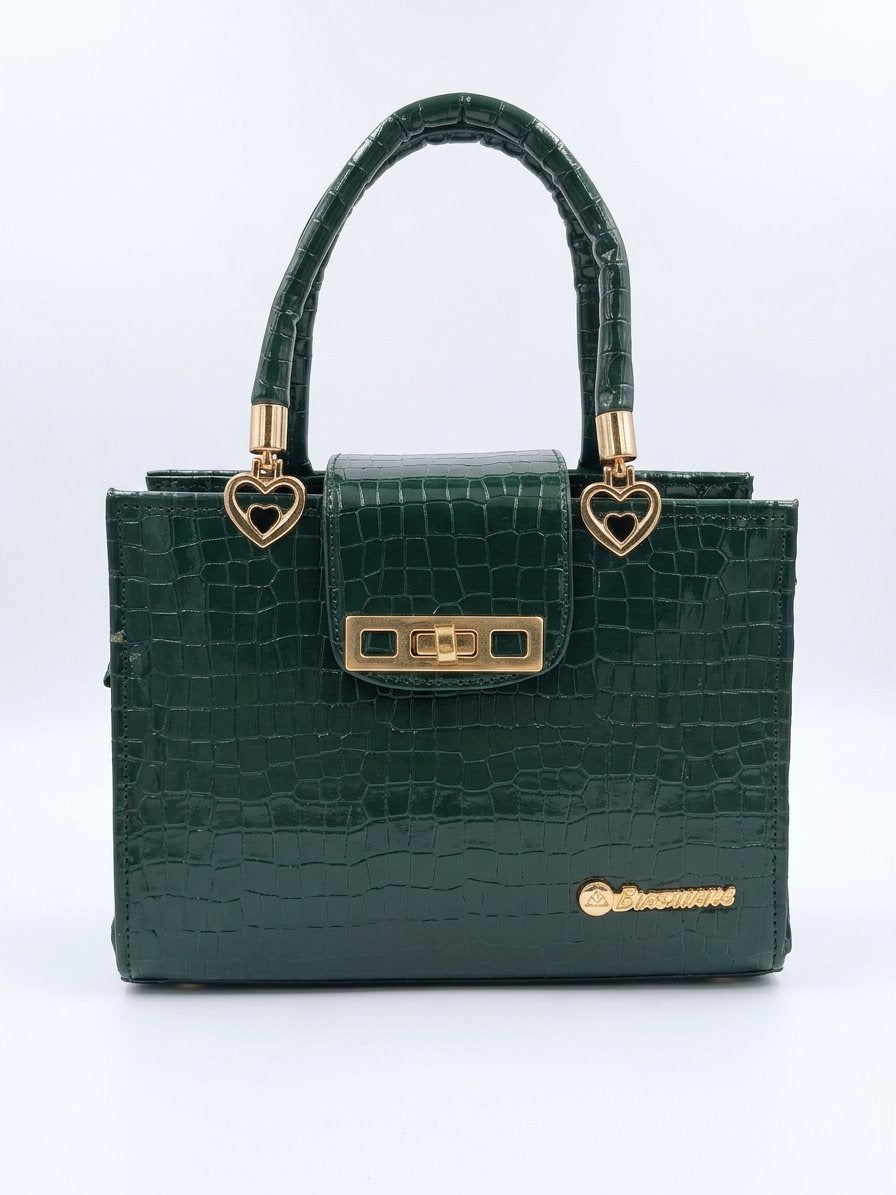 Belle Amour Green Handbag