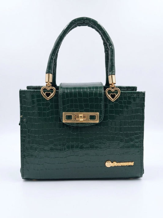 Belle Amour Green Handbag