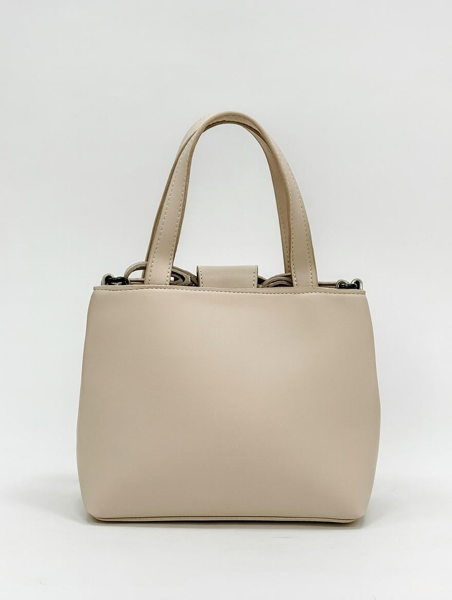Top Handle Bag (Beige)