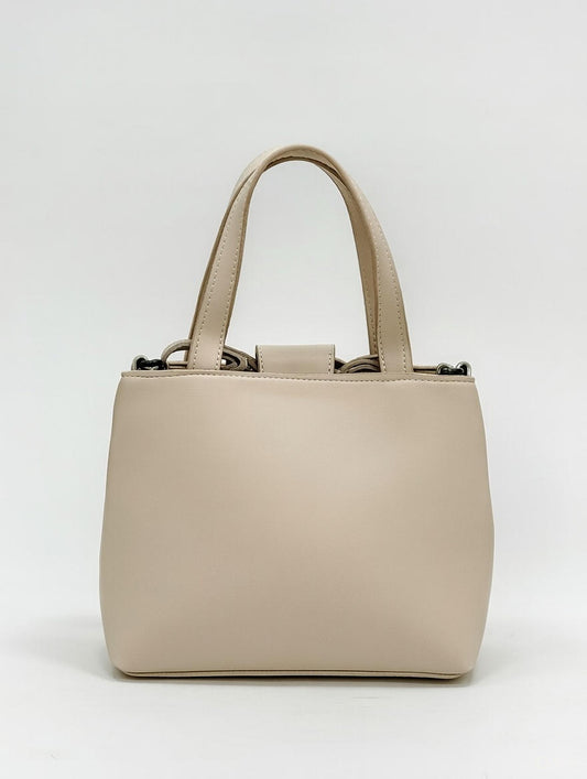Top Handle Bag (Beige)