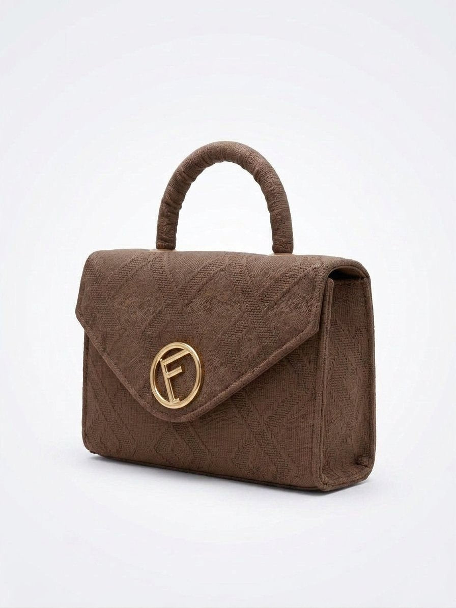 Lumière Mini Taupe Top Handle
