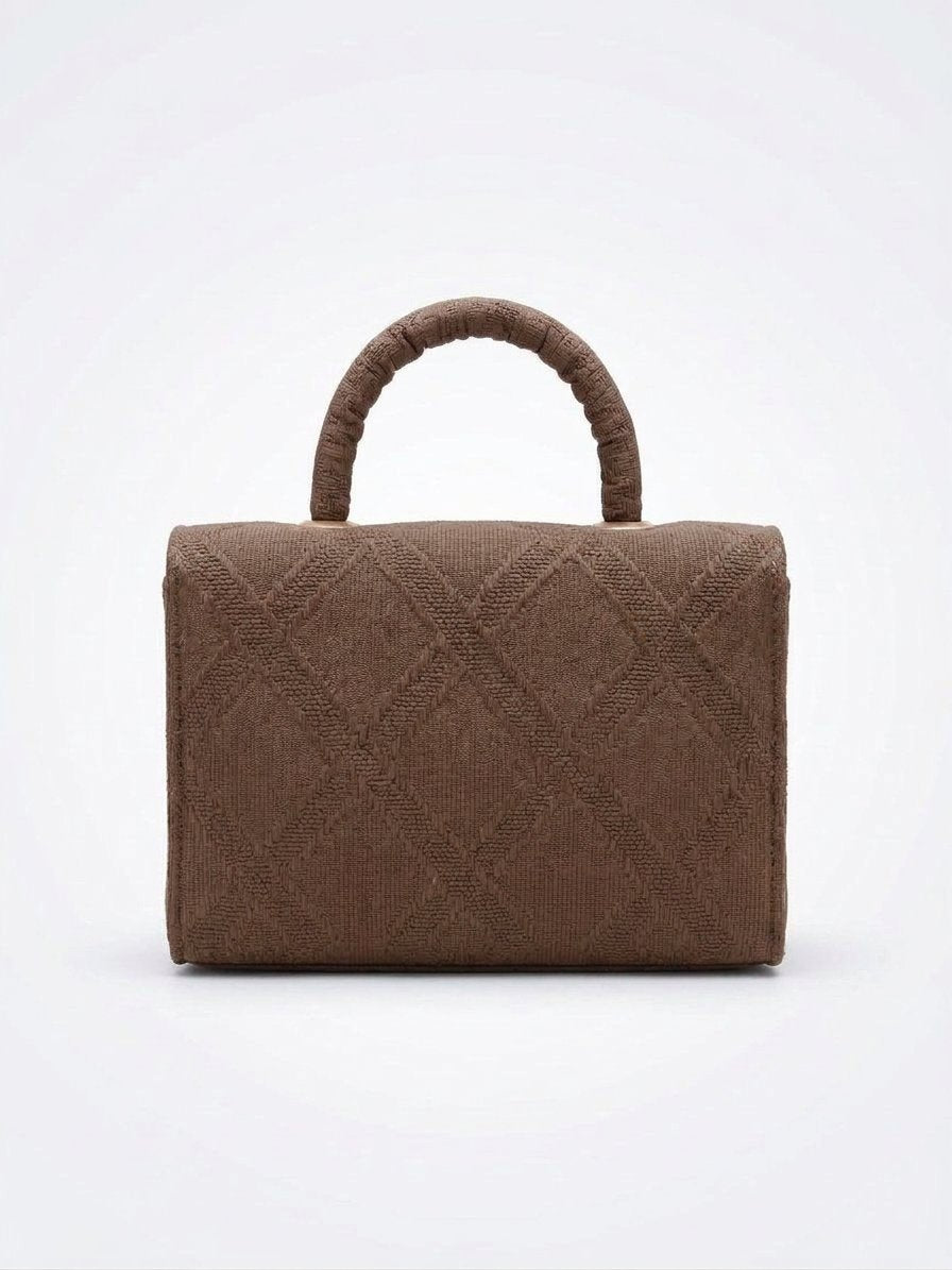 Lumière Mini Taupe Top Handle