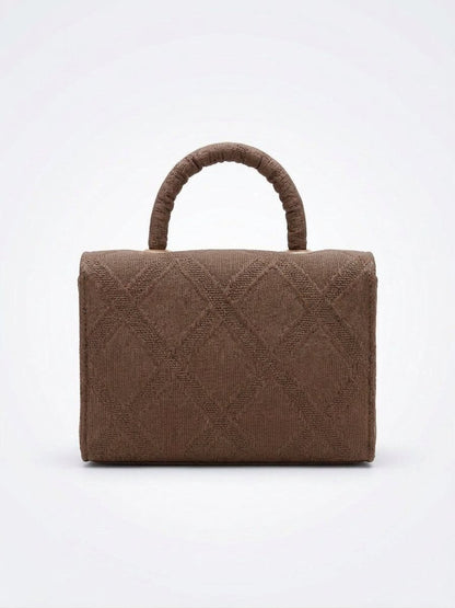 Lumière Mini Taupe Top Handle