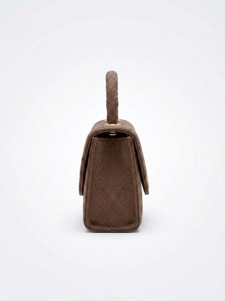 Lumière Mini Taupe Top Handle