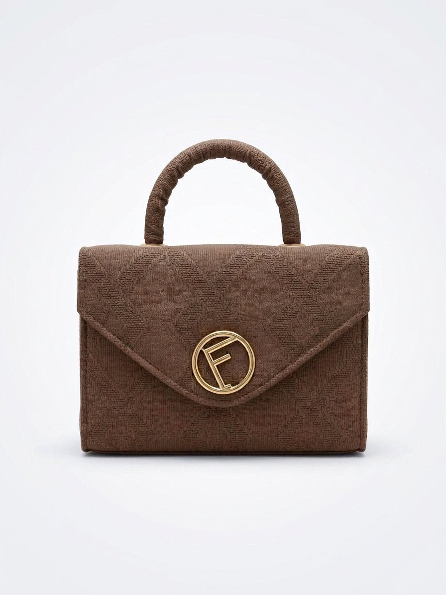Lumière Mini Taupe Top Handle