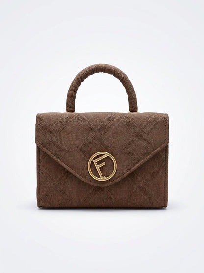 Lumière Mini Taupe Top Handle