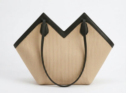 Aurelia Beige V-Tote