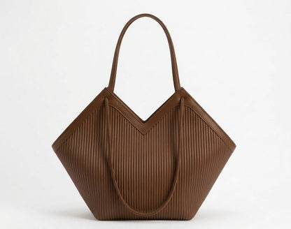 Aurelia Brown V-Tote